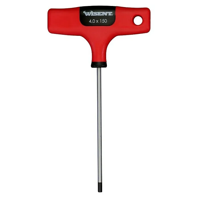 Wisent Inbussleutel T-grip - Output grootte: 4 mm, Klinglengte: 150 mm