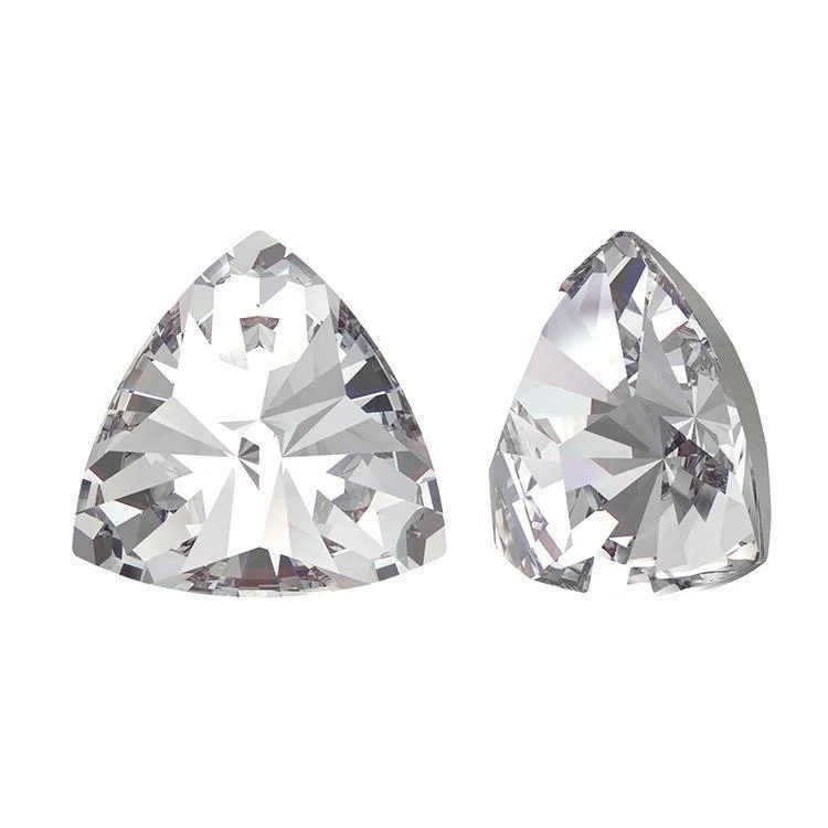 Kaleidoscope Triangle Fancy Stone - CRYSTAL 6X6.1MM 5PC