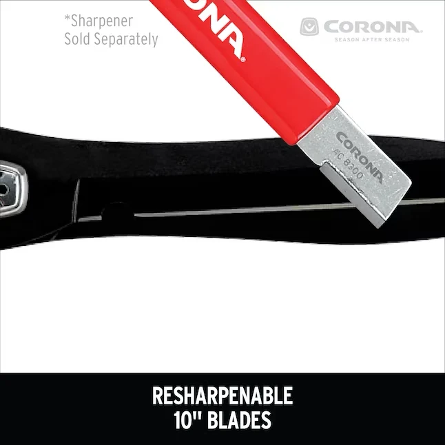 Corona ComfortGEL Verlengd model Handle Hedge Shear - Steel Blade, Cushioned Grip, Telescoping, Non-Stick Coated - Comfort...