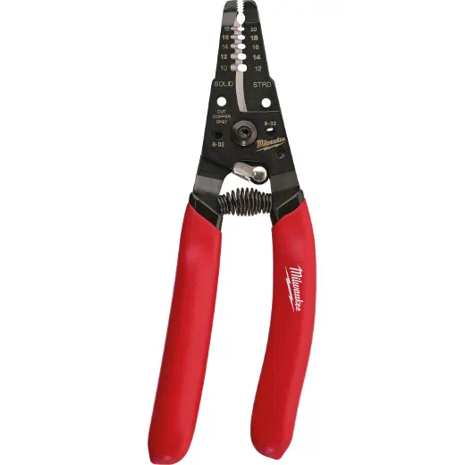 MILWAUKEE 7-1/8" Wire Stripper/Cutter Massief & Stranded Wire