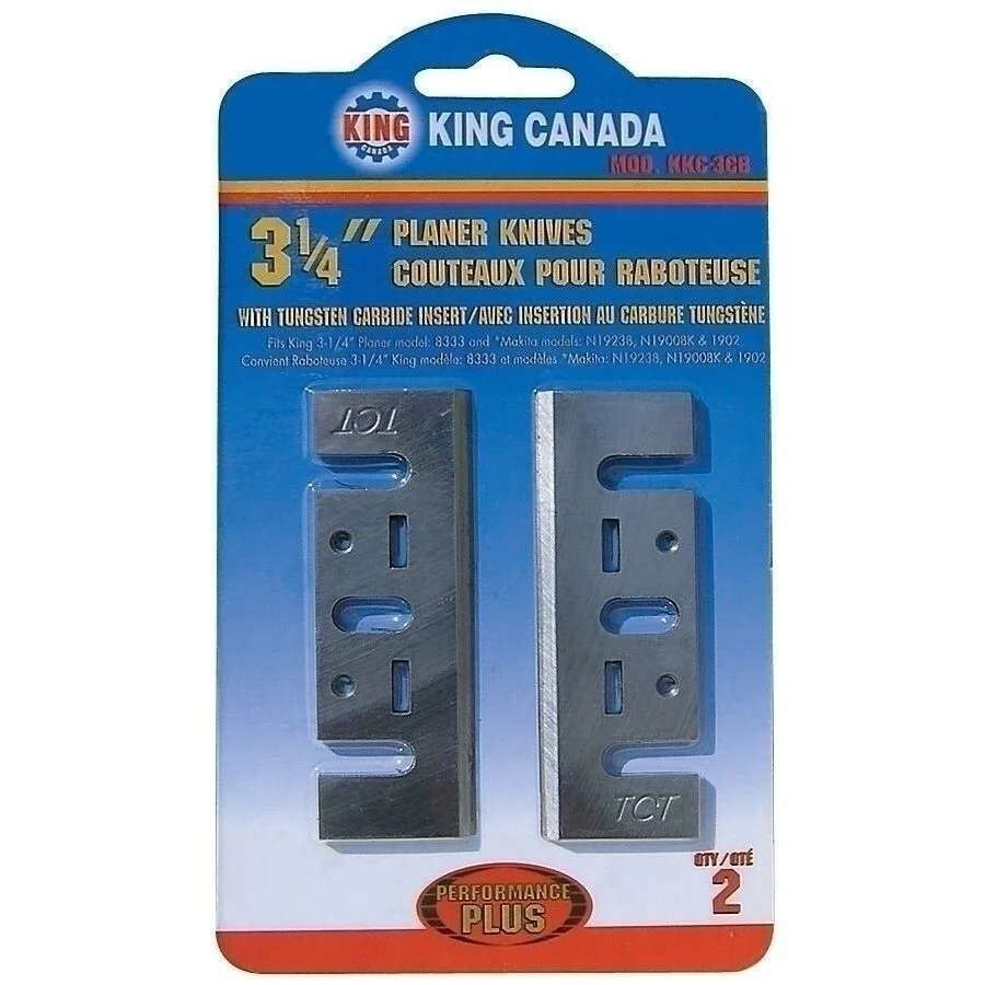 Performance Plus 3-1/4" Planer Knives w/ Tungsten Carbide Insert No. KKC-3CB