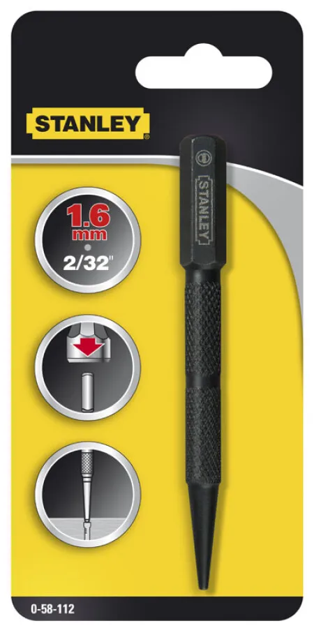 Stanley drevel - lengte 101 mm - 1.6 mm - 0-58-112