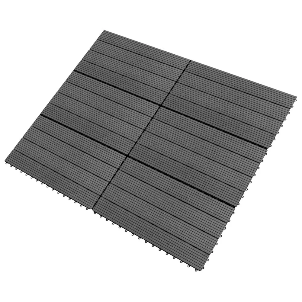 Tegels 6 st 1m² 60x30 cm HKC grijs