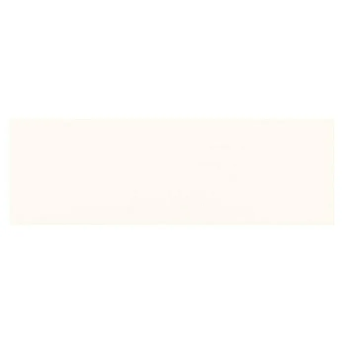 Wandtegel White Glansrijk - Witte scherf - 29 x 89 cm, Glanzend