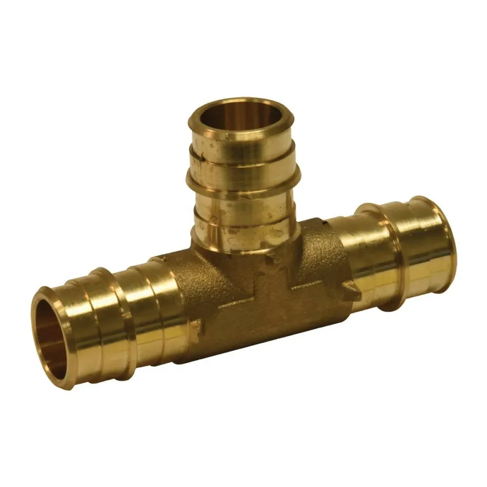 Eastman Brass Expansion PEX Tee – 1/2 . x 1/2 . x 3/4 .
