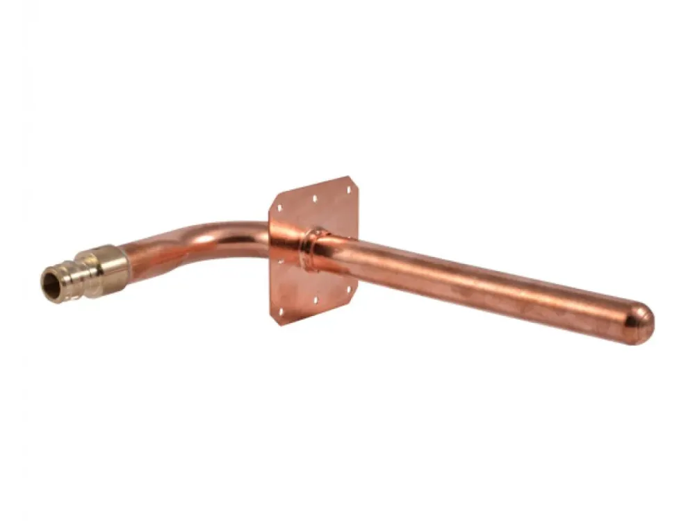 Hittebestendig SharkBite 1/2 . Geel koper Expansion Copper Stub-out (3-1/2 . x 8 .)