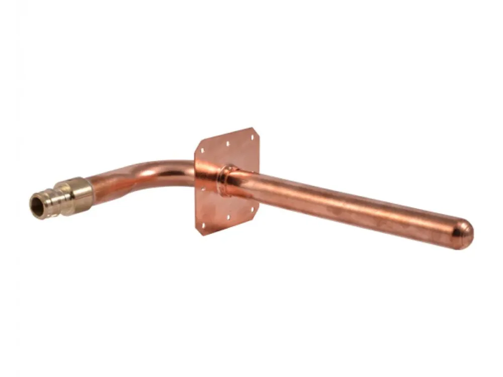 Hittebestendig SharkBite 1/2 . Geel koper Expansion Copper Stub-out (3-1/2 . x 8 .)