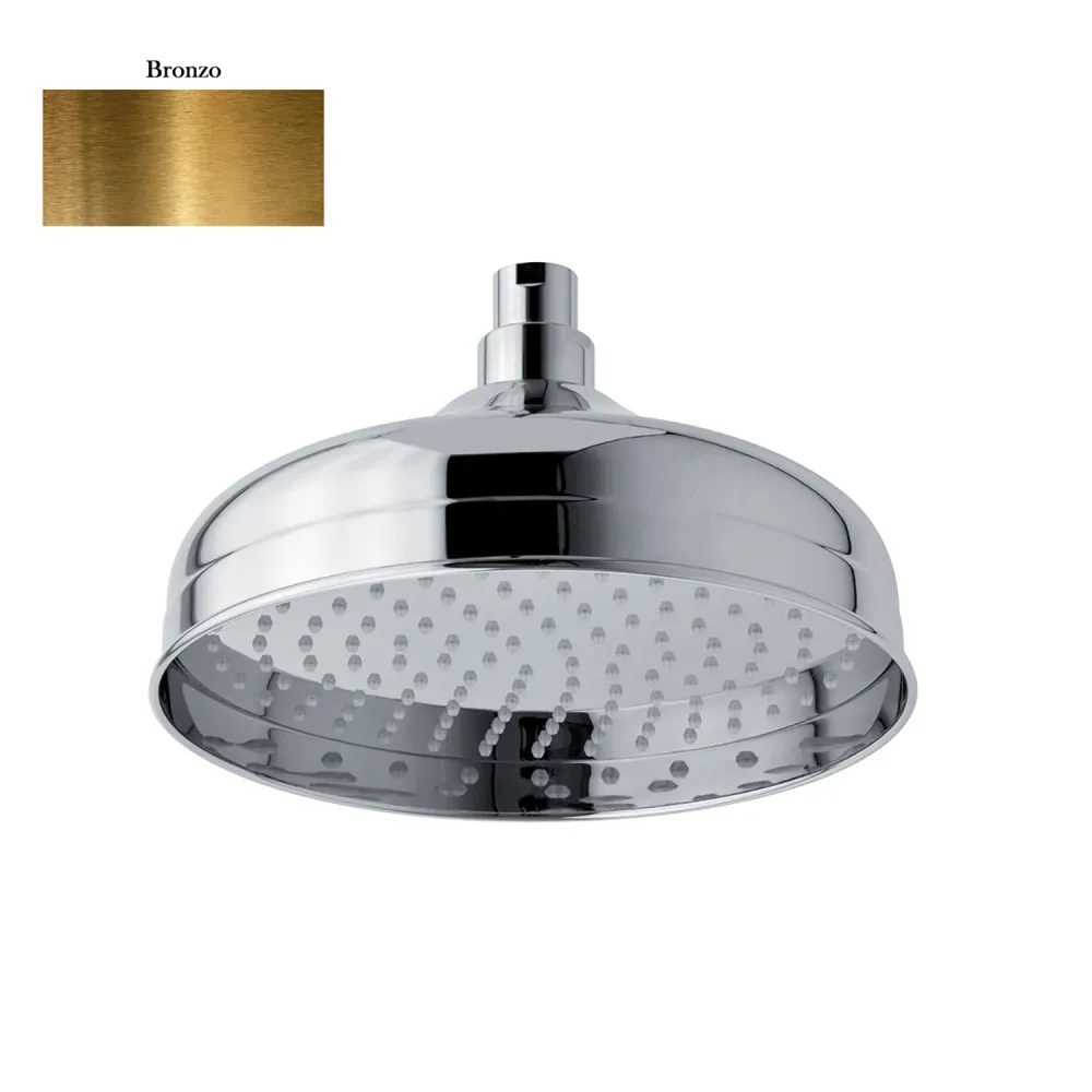 Lord AC 150mm single-jet and inspectable brons showerhead