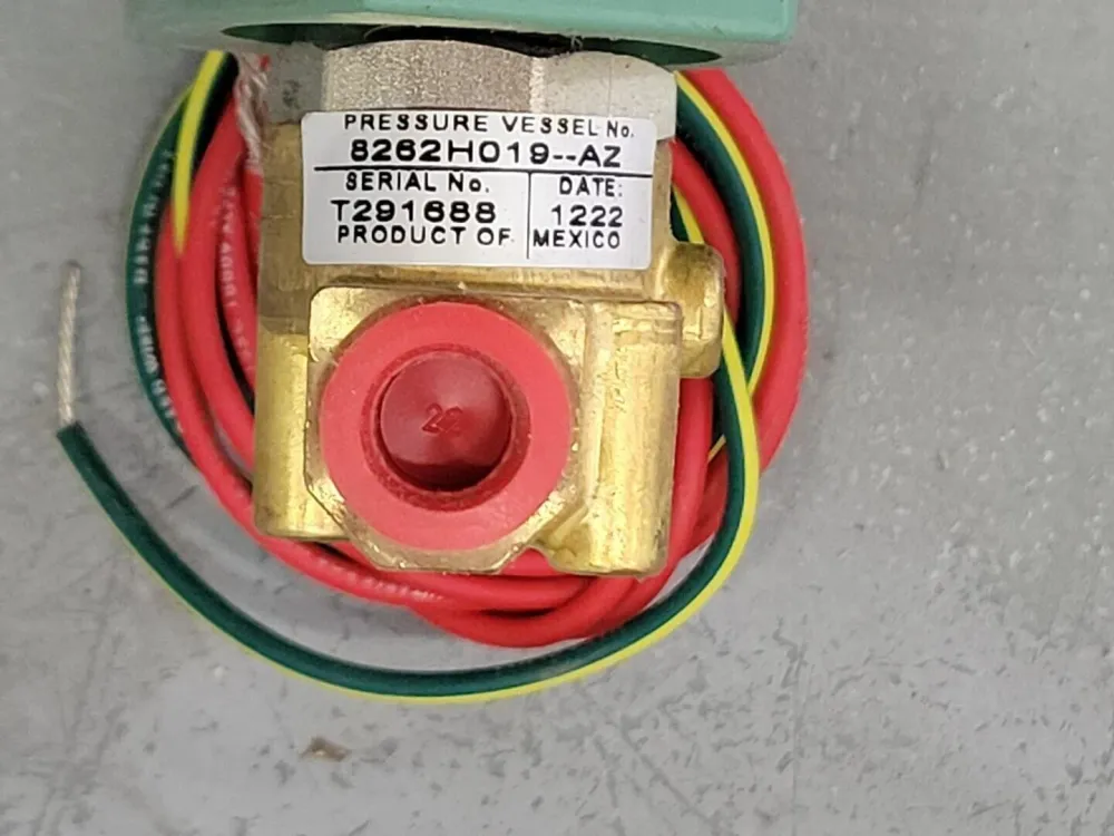1/4" NPT 120V Geel koper 2 Way Solenoid Valve 8262H019