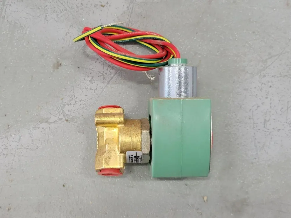 1/4" NPT 120V Geel koper 2 Way Solenoid Valve 8262H019