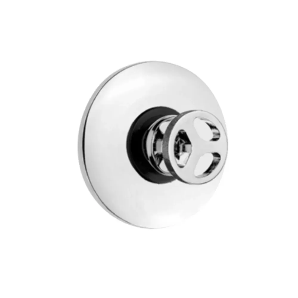 OUTLET VERSION - Chrome geel koper built- shower single-lever mixer Mimì Keller Taps series