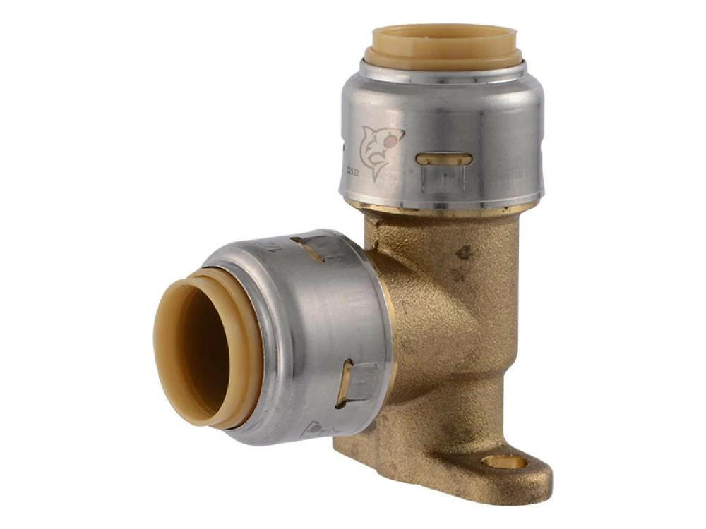 SharkBite Max 1/2 . Geel koper Push Drop-Ear Elbow | 60W | 200-480°C |