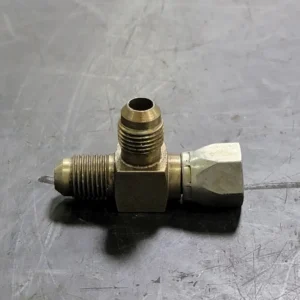 Soldeeraccessoire Set 1/2" Male x 1/4" Female Threaded Run Tee Messing (Bag 14)