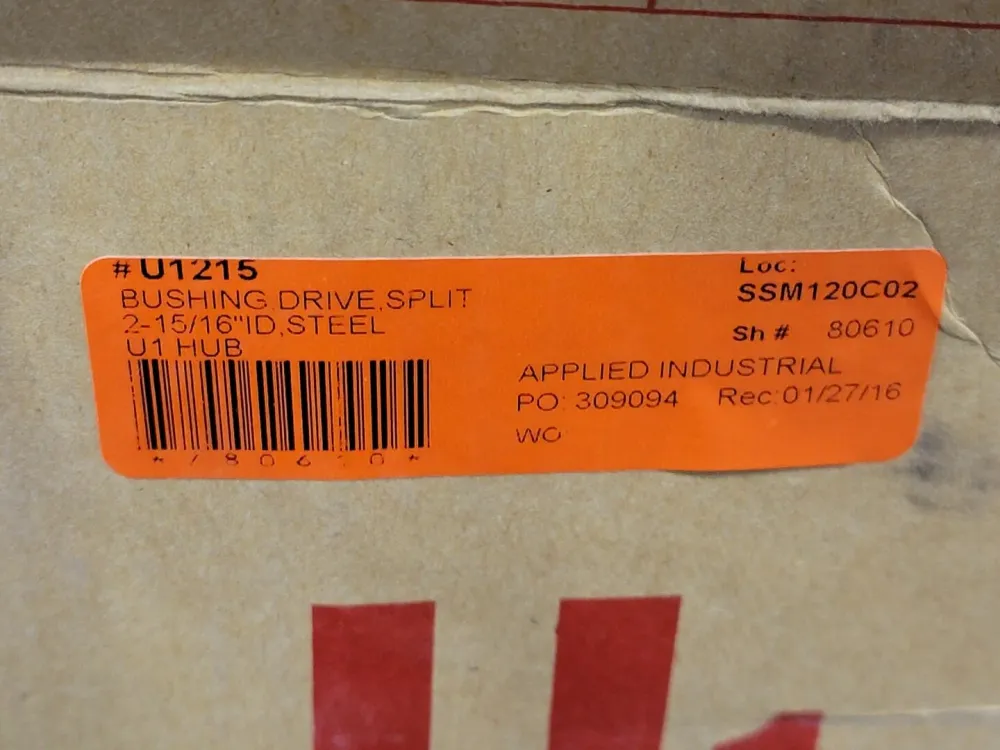 2-15/16" Bore Split Taper Bushing U1 2 15/16