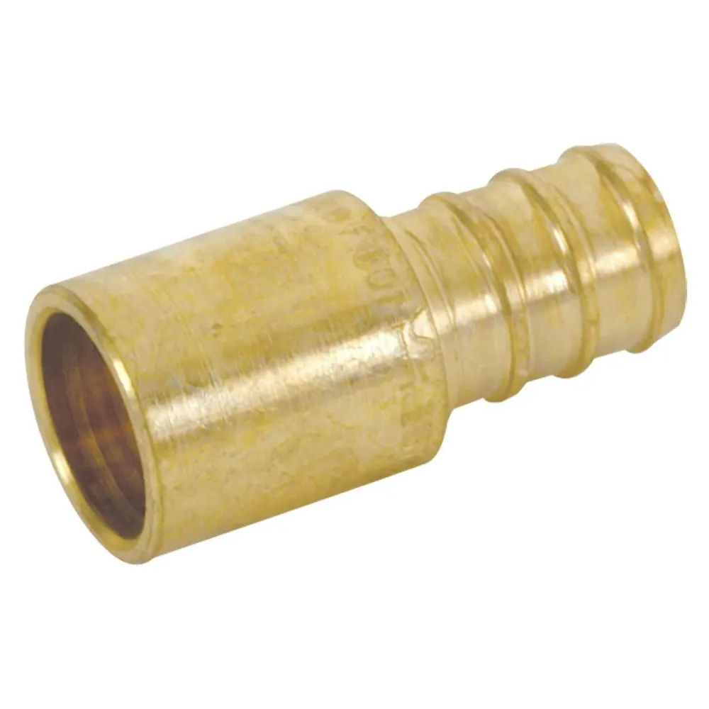Eastman Geel koper Crimp PEX Male Adapter – 3/4 . PEX x 3/4 . Sweat