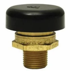 WATTS LFN36-M1 Vacuum Relief Valve, 3/4 Inch, MNPT, 200 psi Water, 15 psi Steam, 15 cfm, Brass Bod