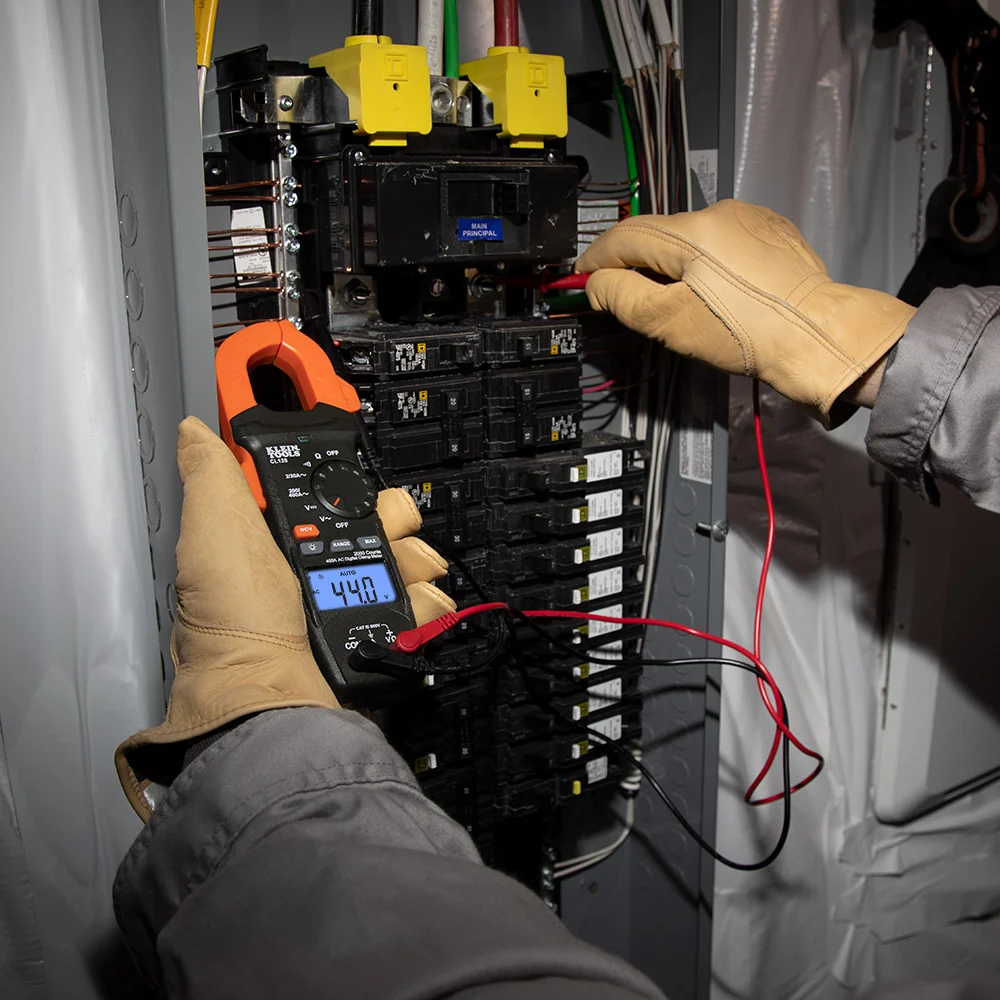 KLEIN TOOLS Numeriek Clamp Meter, AC Auto-Ranging 400 Amp Handzaam formaat