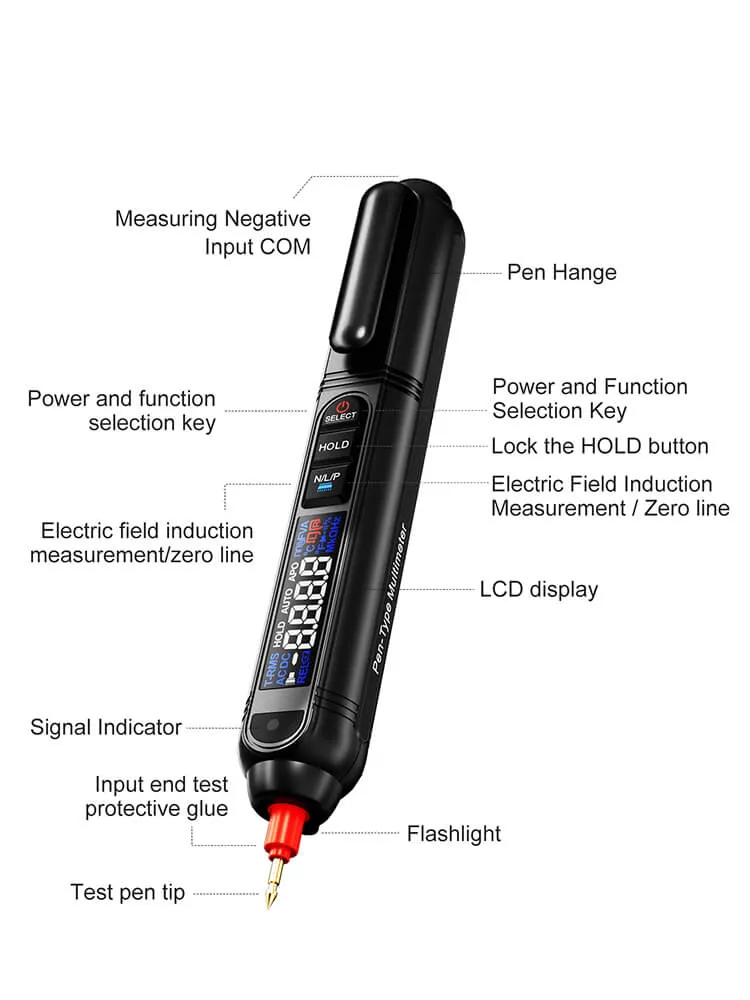 NOYAFA NF-620 Zelflerend Pen Multimeter Tester Pens | CAT III 600V |