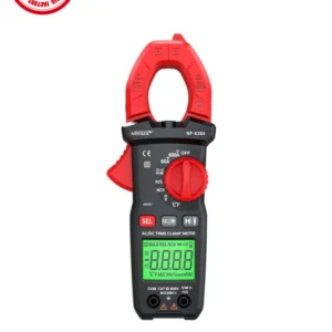 NOYAFA NF-6304 AC/DC Clamp Multimeter – Resistance, Frequency, Duty radio, Capacitance, Diode, NCV and Compact AC/DC Volta...