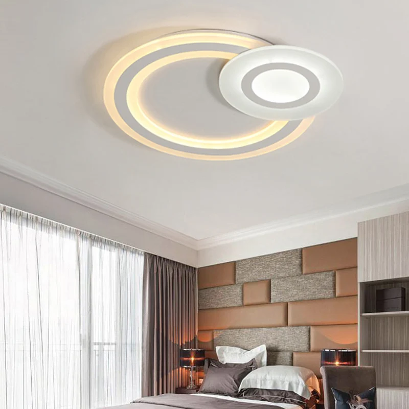 Solar Eclipse Kleuterschool Plafondmontage Zwak Acryl Moderne LED-plafondlamp wit