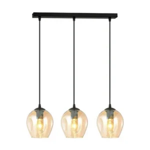 Energiezuinige LED Suspension Istar, Ambre, 70x100x14 cm, EPIKASA