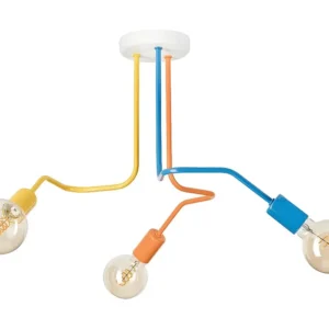 Gecertificeerd IP44 Suspension Damiano, Multicouleur, 40x55x55 cm, EPIKASA