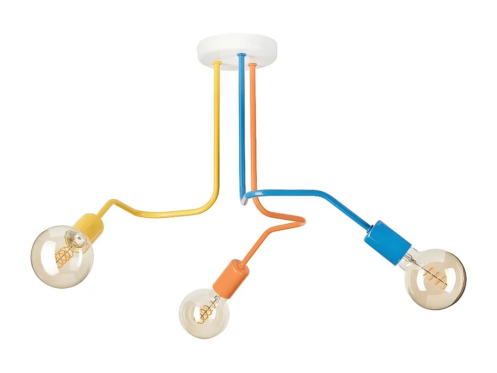 Gecertificeerd IP44 Suspension Damiano, Multicouleur, 40x55x55 cm, EPIKASA