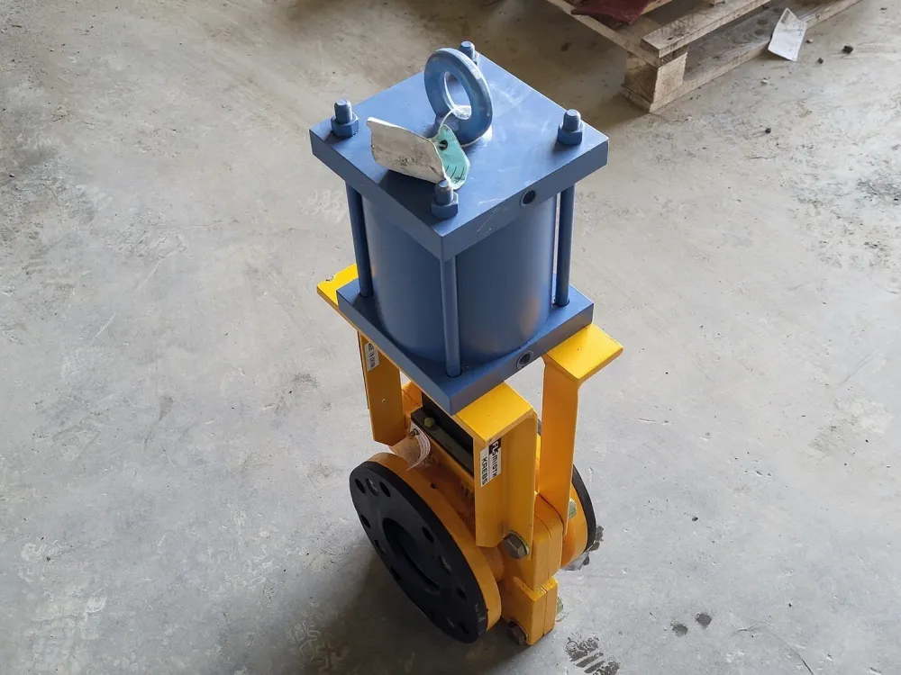 4" Actuated Knife Gate Valve TG4-AC-174-PGR