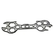 Dresco Moersleutel Multifunctioneel - Lengte: 1,1 cm, Staal