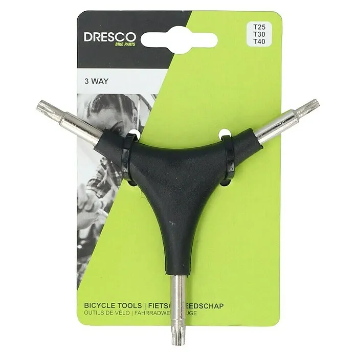 Dresco Torxsleutelset Y - 3 -delig