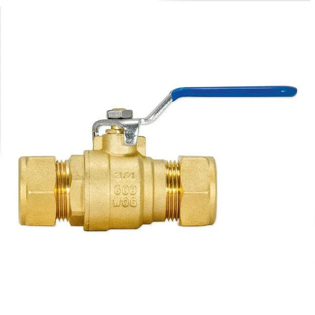 Eastman 3/4 . x 3/4 . Full Port Compression Messing Ball Valve