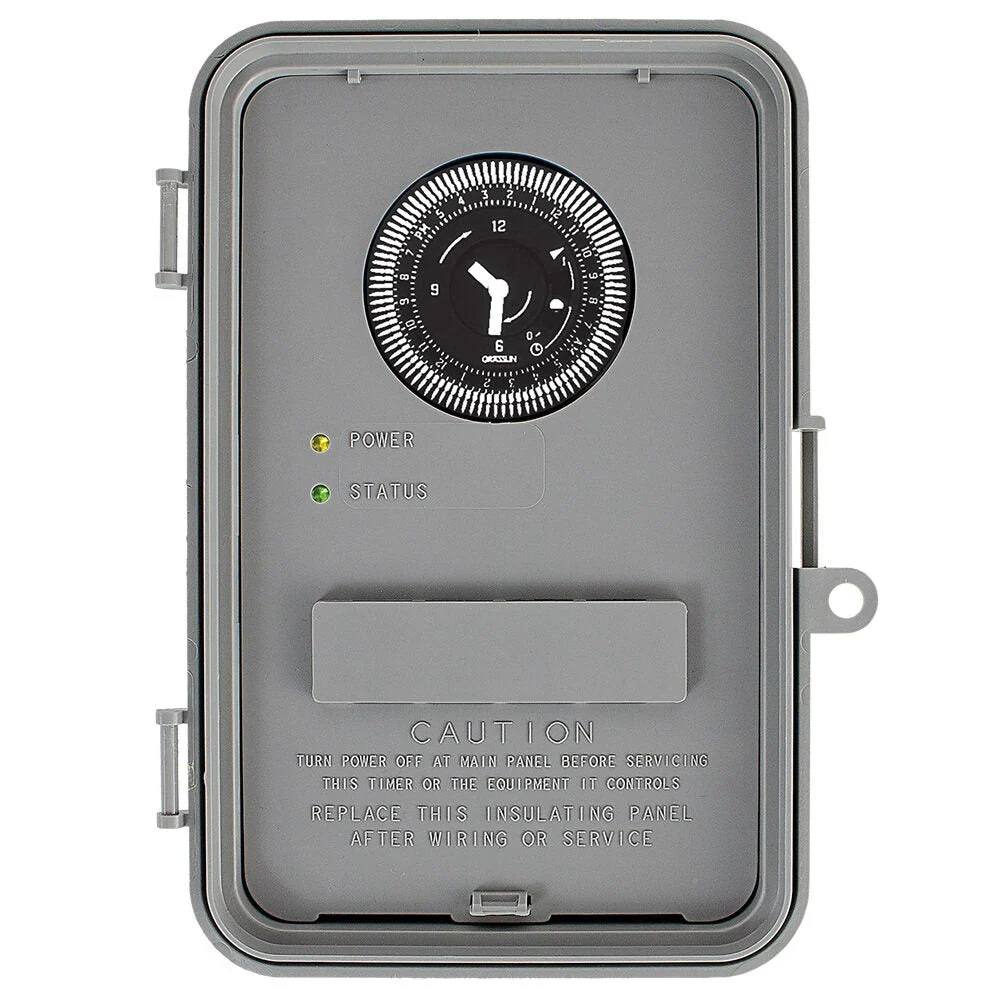 Intermatic - WHAVQ4 - 24 Hour 120-240V Water Heater Timer Battery Backup and Auto-voltage