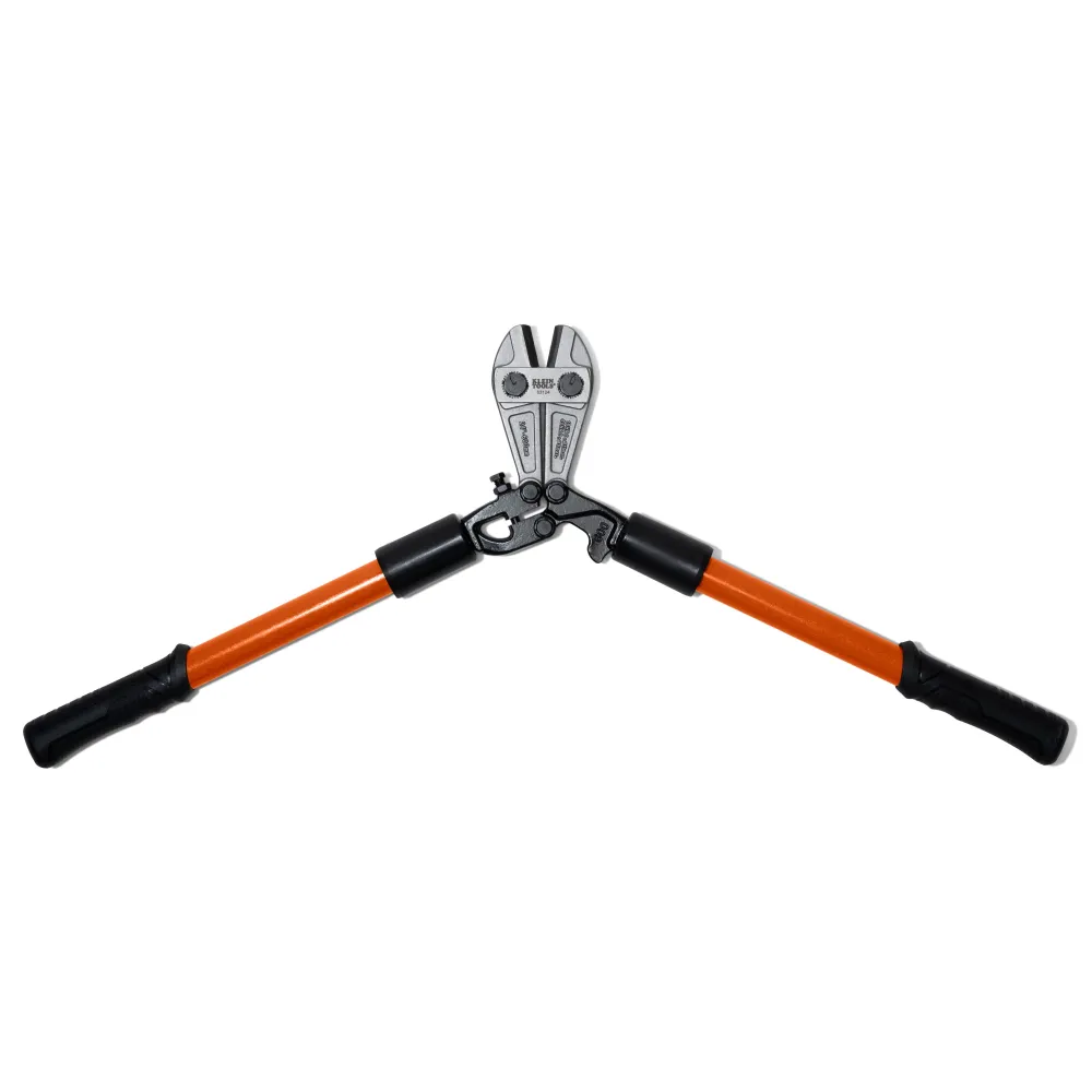 KLEIN TOOLS 24-1/2" Bolt Cutter w/ Fiberglass Handle