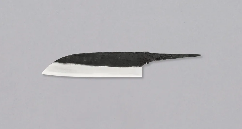 Yoshida Tosa Santoku SUJ-2 Kuro-uchi 170mm (6.7") - BLADE