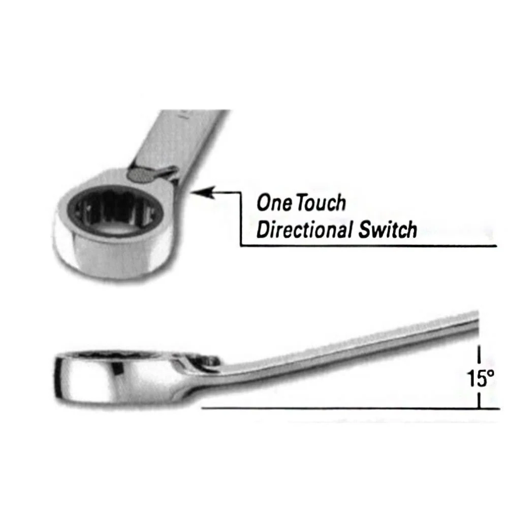 Signet Tools Inc. 17 mm Omkeerbaar Gear Wrench - Metric