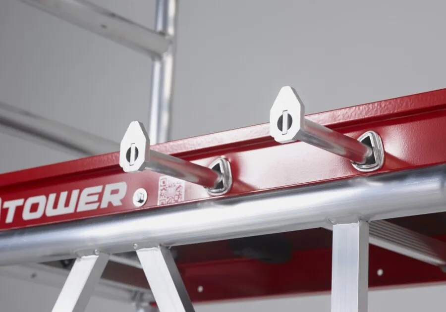 Altrex rolsteiger - MiTower - 1 persoons snel-bouw steiger - werkhoogte 5,2 meter - Fiber-Deck