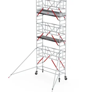 Altrex rolsteiger - RS Tower 51 - 6,2 m - krap - 1,85 m platform - hout