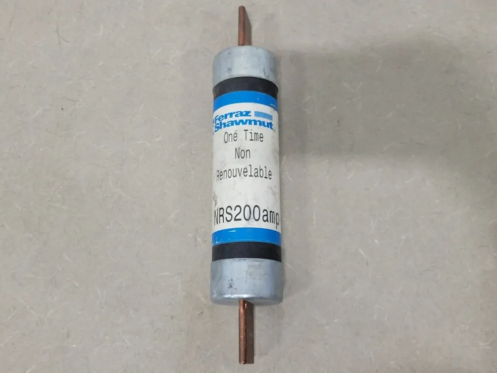 200 Amp Class H One-Time Fuse NRS200