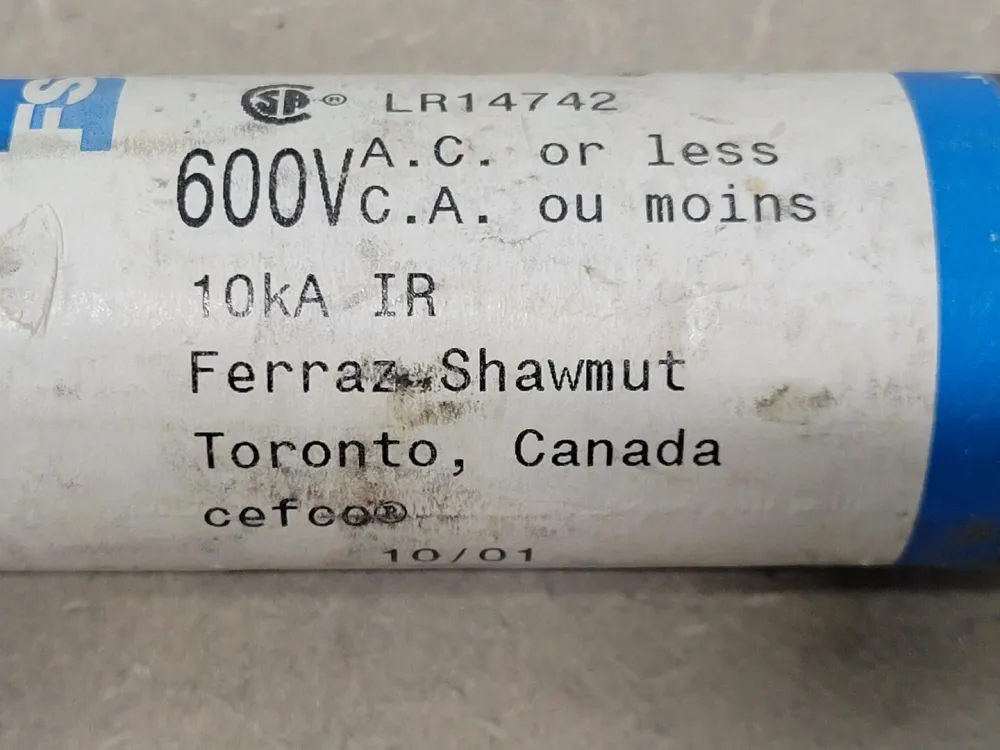 200 Amp Class H One-Time Fuse NRS200