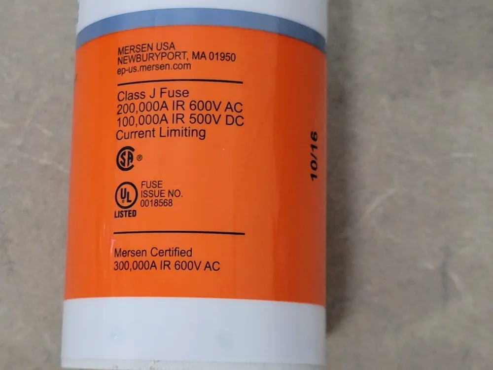 Inbouw 225 Amp Class J Time Delay Fuse AJT225