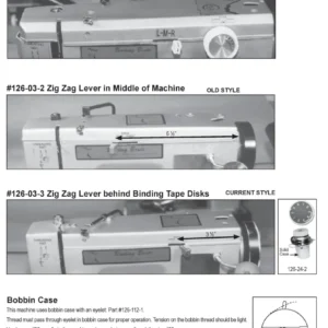 National 126-544 Assembly, Stitch Control