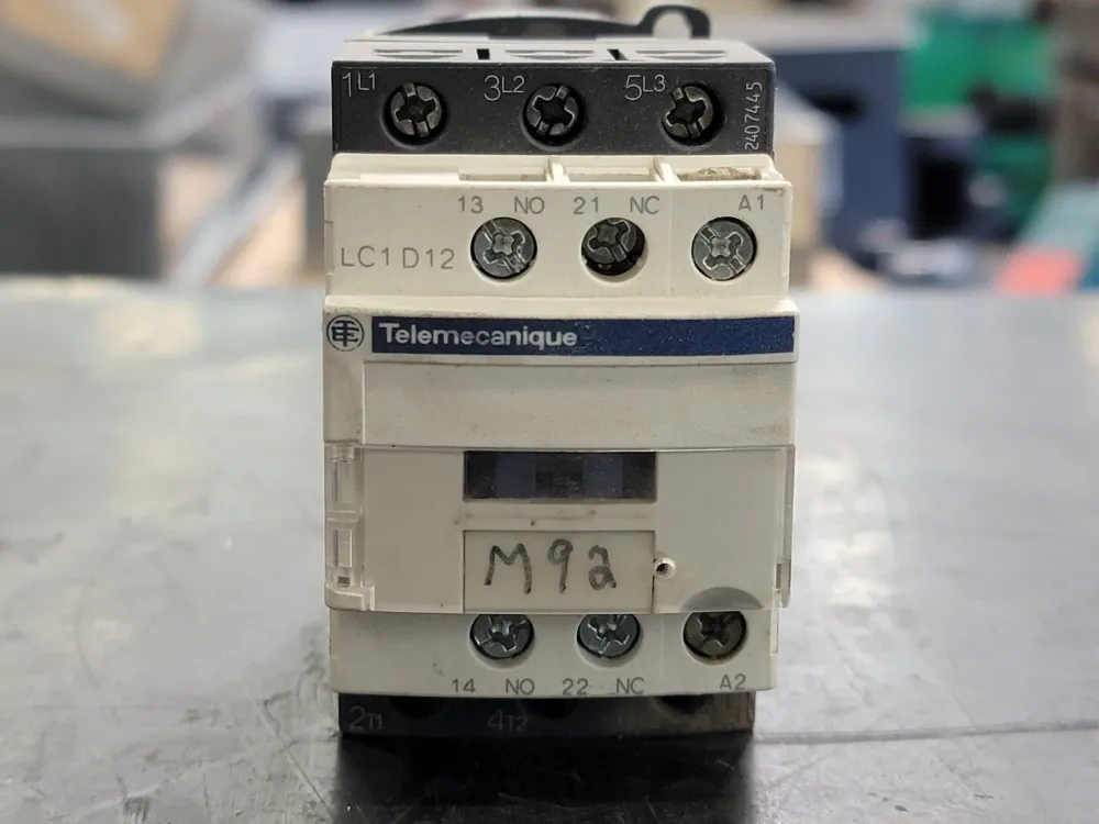 VDE-gecertificeerd 12 Amp, 3 Pole, 1NO + 1NC Contactor LC1D12