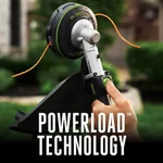 EGO Power+ MST1704 Multi-Head 17” POWERLOAD™ String Trimmer Line IQ™ 5Ah Battery and Regulier Charger