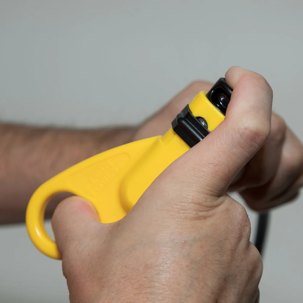 KLEIN TOOLS Coax Cable 2-Level Radial Stripper