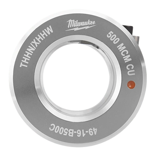 MILWAUKEE 500 MCM Cable Stripper Rood koper THHN / XHHW Bushing