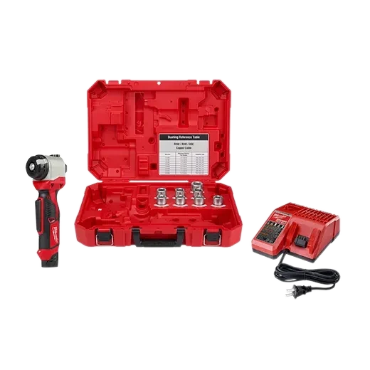 MILWAUKEE M12 Cable Stripper Kit Cu RHW / RHH / USE Gegalvaniseerd Staal