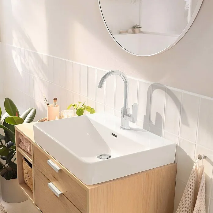 Verzinkt Hansgrohe Rebris S Wastafelkraan Rebris S 210 - Chroom, Glanzend