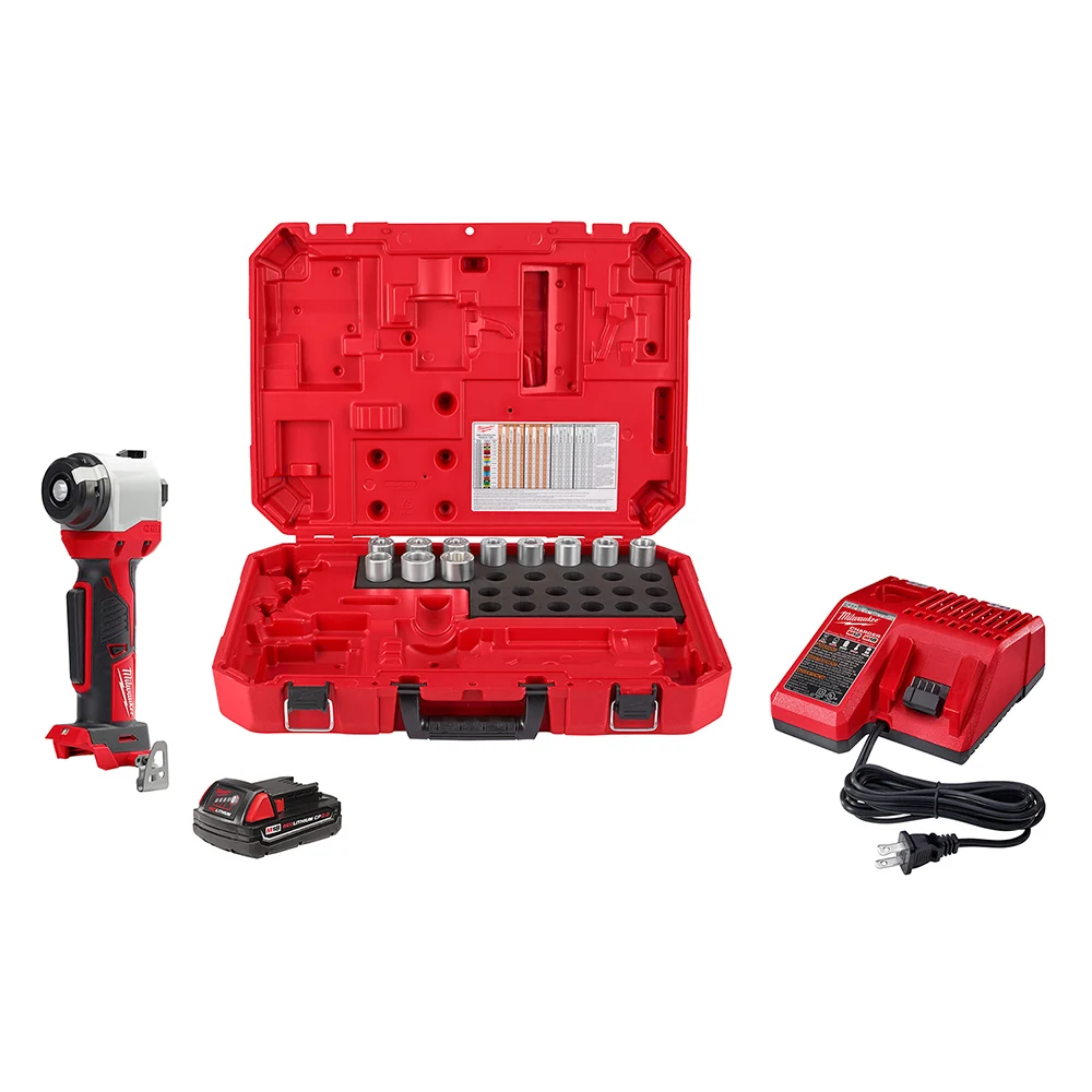 Verzinkt MILWAUKEE M18 Cable Stripper Kit Al THHN / XHHW