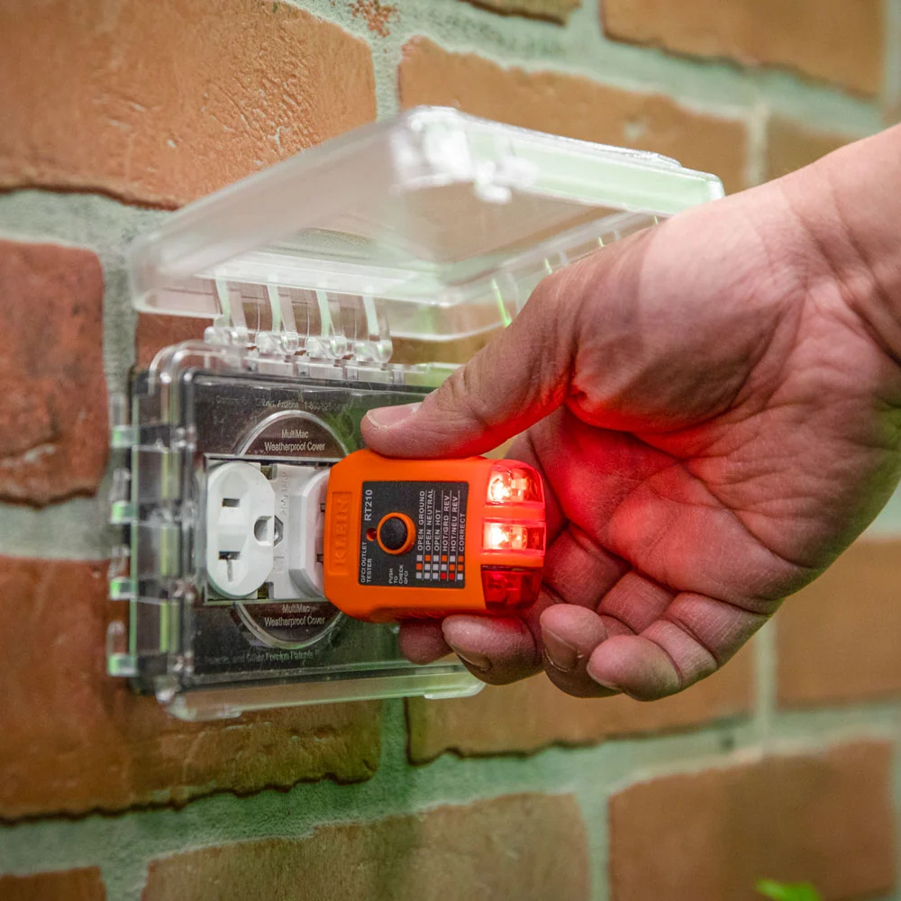 KLEIN TOOLS Non-Contact Voltage & GFCI Receptacle Uitmuntend Test Kit