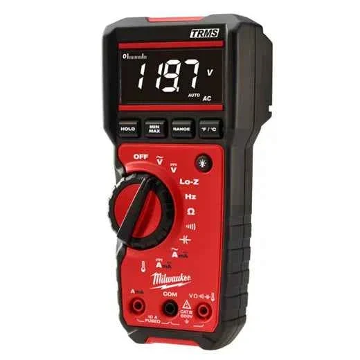 MILWAUKEE True RMS Multimeter voor veilige metingen